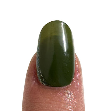 Verde Militare con striscia di Glitter