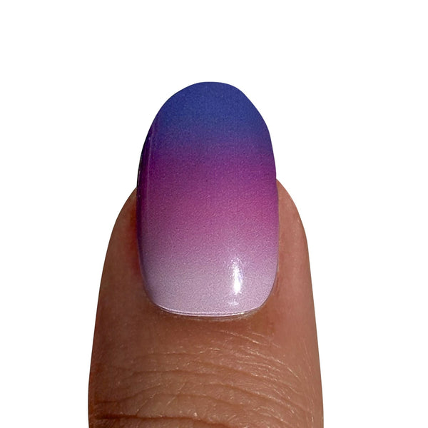 Barbie's Fantasy in Violet Gradient - UVNAILZ